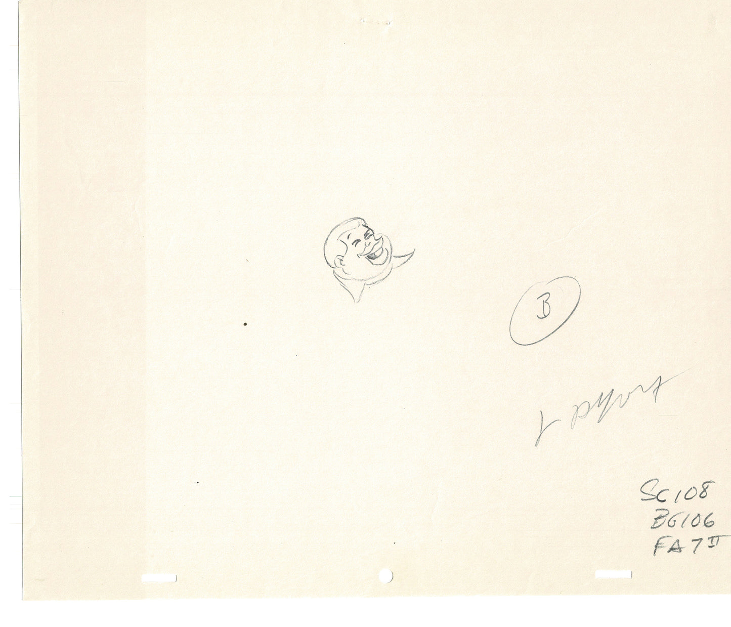 FAT ALBERT & the Gang Production Animation Cel Drawing Filmation 1972-75 dr36