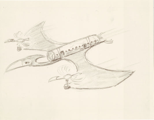 Flintstones A Man Called Flintstone 1966 Hanna-Barbera Layout Drawing by Layout Artist Bickenbach 3