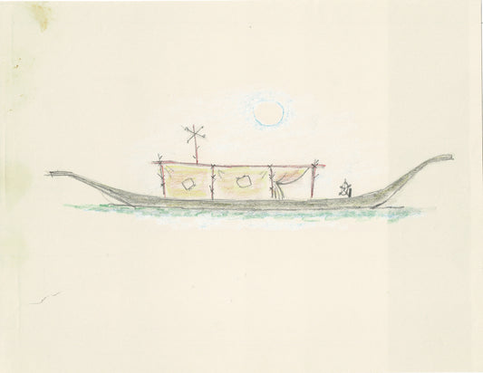 Flintstones A Man Called Flintstone 1966 Hanna-Barbera Layout Drawing by Layout Artist Bickenbach 7