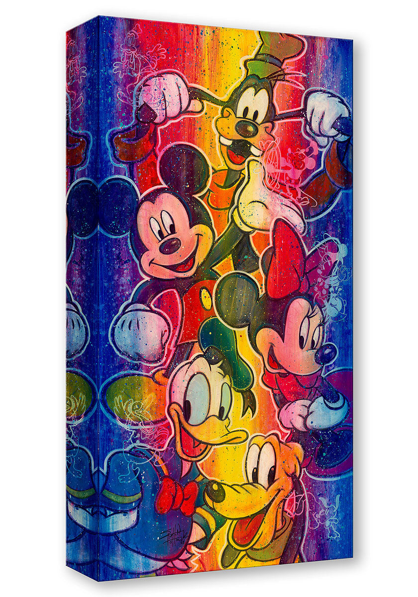 Mickey Mouse and the Fab Four Walt Disney Fine Art Stephen Fishwick Li ...