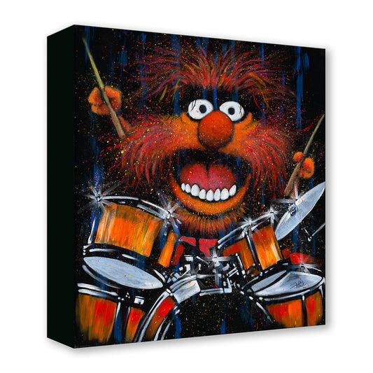The Muppets Walt Disney Fine Art Stephen Fishwick Limited Edition Treasures on Canvas Print TOC "Rockin' Animal"