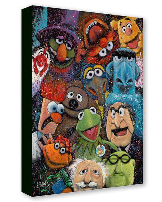 The Muppets Walt Disney Fine Art Stephen Fishwick Limited Edition Treasures on Canvas Print TOC "The Muppet Show"