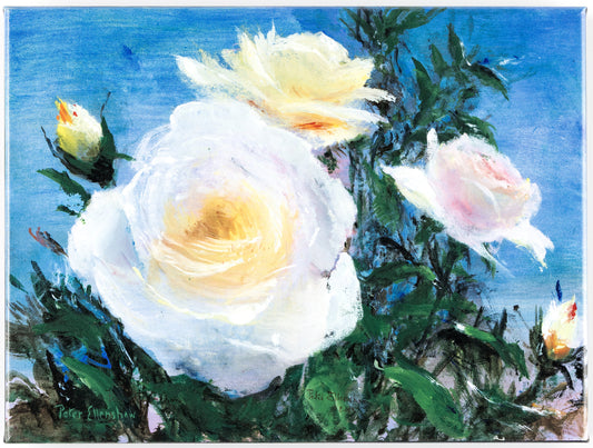 Winnie the Pooh Peter Ellenshaw Disney-Artist Signed Giclee Print from His Estate "Floral" Ready to Hang!