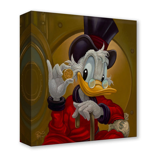 Scrooge McDuck Walt Disney Fine Art Jared Franco Limited Edition of 1500 Treasures on Canvas Print TOC "Lavish Life"
