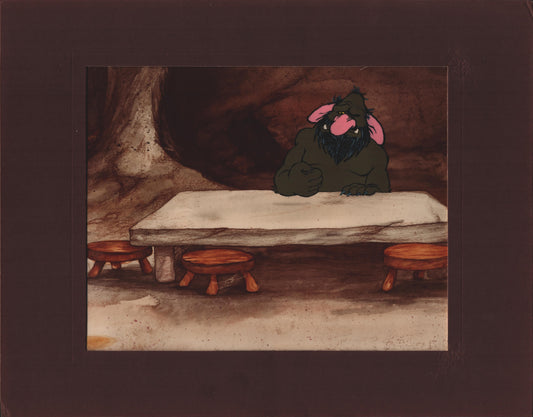 Gnomes Production Animation Cel from 1980 CBS Special based on book by Poortvliet and Huygen g16
