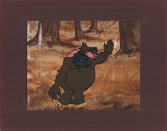Gnomes Production Animation Cel from 1980 CBS Special based on book by Poortvliet and Huygen g225