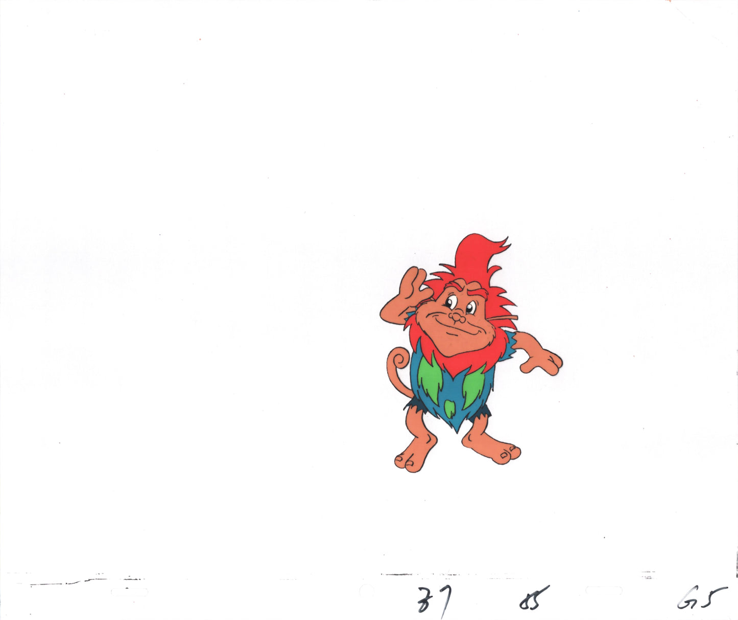 Star Wars: Ewoks Original Production Animation Cel from Lucasfilm E-G5