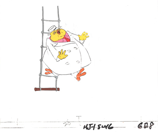 Heckle and Jeckle Production Animation Cel and Drawing Filmation 1979 D-g28