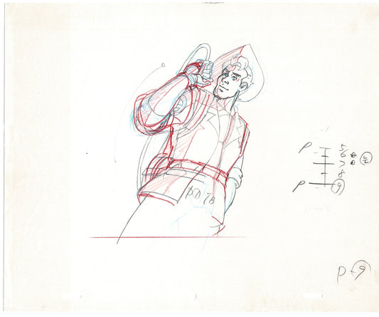 The Real Ghostbusters DIC Production Animation Cel Drawing 1986-1991 C-003