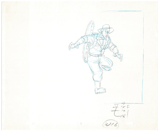 The Real Ghostbusters DIC Production Animation Cel Drawing 1986-1991 C-010