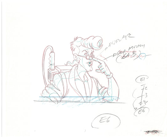 The Real Ghostbusters DIC Production Animation Cel Drawing 1986-1991 C-015