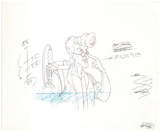 The Real Ghostbusters DIC Production Animation Cel Drawing 1986-1991 C-016
