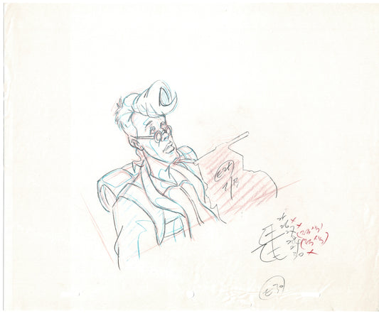 The Real Ghostbusters DIC Production Animation Cel Drawing 1986-1991 C-017