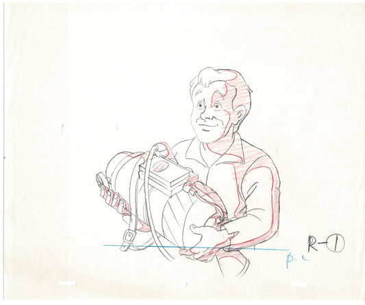 The Real Ghostbusters DIC Production Animation Cel Drawing 1986-1991 C-019