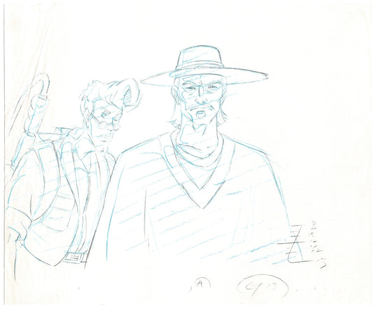 The Real Ghostbusters DIC Production Animation Cel Drawing 1986-1991 C-024