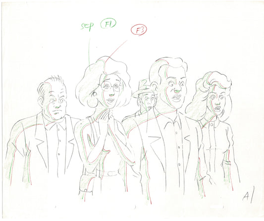 The Real Ghostbusters DIC Production Animation Cel Drawing 1986-1991 C-029