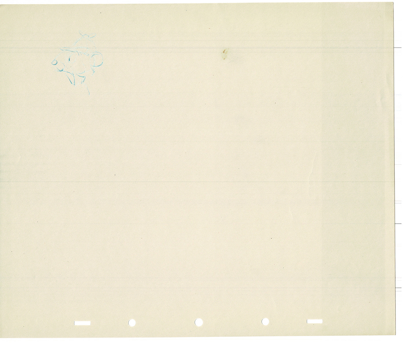 Bill Tytla Disney Animator Rough Animation Drawing Vintage 1949 TG-17