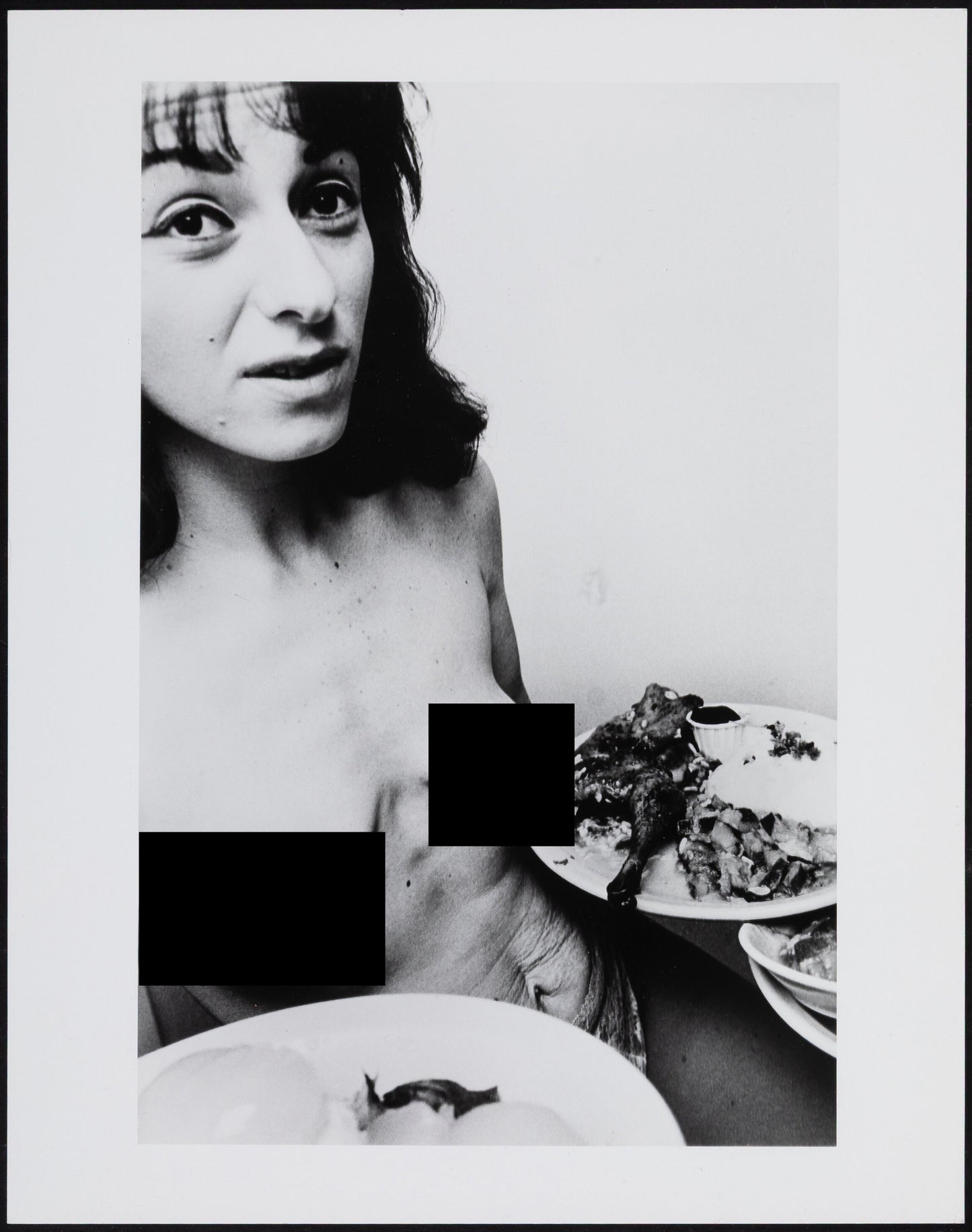 Bruce Davidson Signed "Waitress, Topless Restaurant, 1965" Gelatin Silver Print Photograph