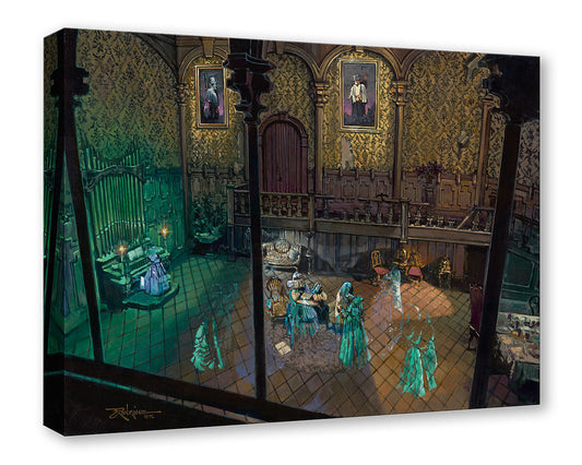 Haunted Mansion Walt Disney Fine Art Rodel Gonzalez Limited Edition of 1500 on Canvas Treasures on Canvas Print TOC "Foolish Mortals"