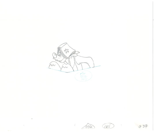 GOOF TROOP Walt Disney Original Production Animation Cartoon Drawing 1992 A-012
