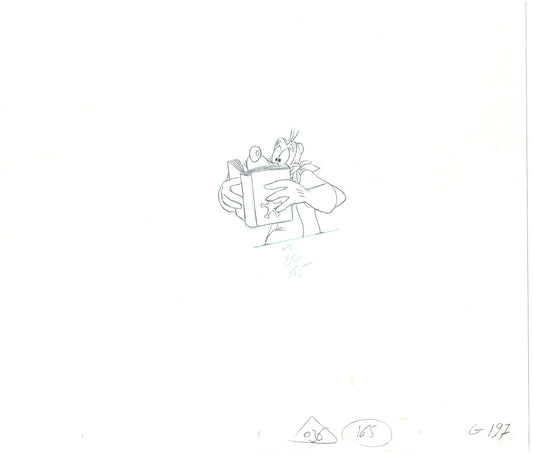 GOOF TROOP Walt Disney Original Production Animation Cartoon Drawing 1992 B-079