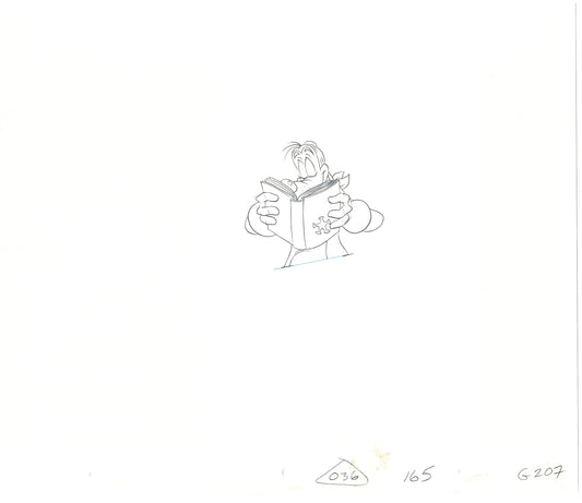 GOOF TROOP Walt Disney Original Production Animation Cartoon Drawing 1992 B-081
