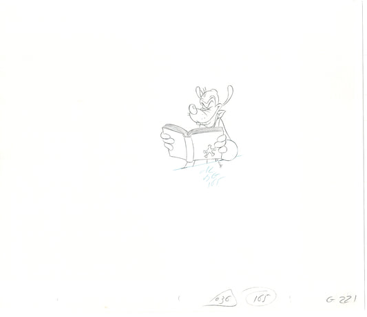 GOOF TROOP Walt Disney Original Production Animation Cartoon Drawing 1992 B-088