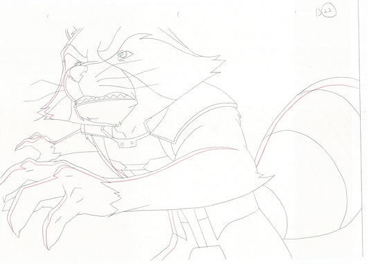 Guardians of the Galaxy Production Animation Cel Drawing Marvel 2015-2019 A01