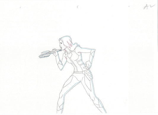 Guardians of the Galaxy Production Animation Cel Drawing Marvel 2015-2019 A05