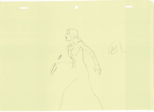 Guardians of the Galaxy Production Animation Cel Drawing Marvel 2015-2019 A06