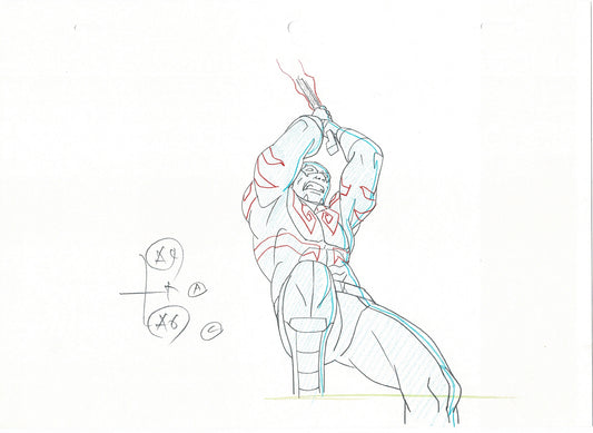 Guardians of the Galaxy Production Animation Cel Drawing Marvel 2015-2019 A10