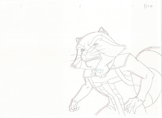 Guardians of the Galaxy Production Animation Cel Drawing Marvel 2015-2019 A13