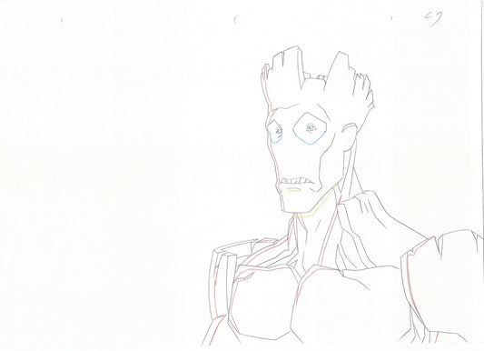 Guardians of the Galaxy Production Animation Cel Drawing Marvel 2015-2019 A14