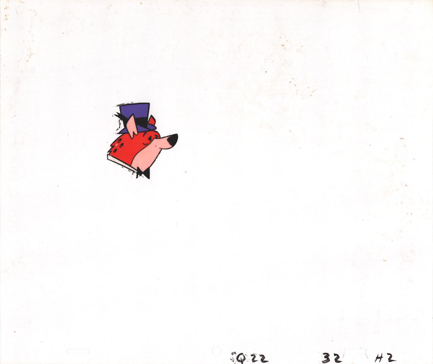 Lippy the Lion Hardy Har Har 1960s Production Animation Cel Hanna Barbera A-H2b