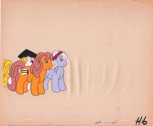 My Little Pony Original Production Animation Cel Hasbro Sunbow 1980s or 90s UNIQUE C-H6