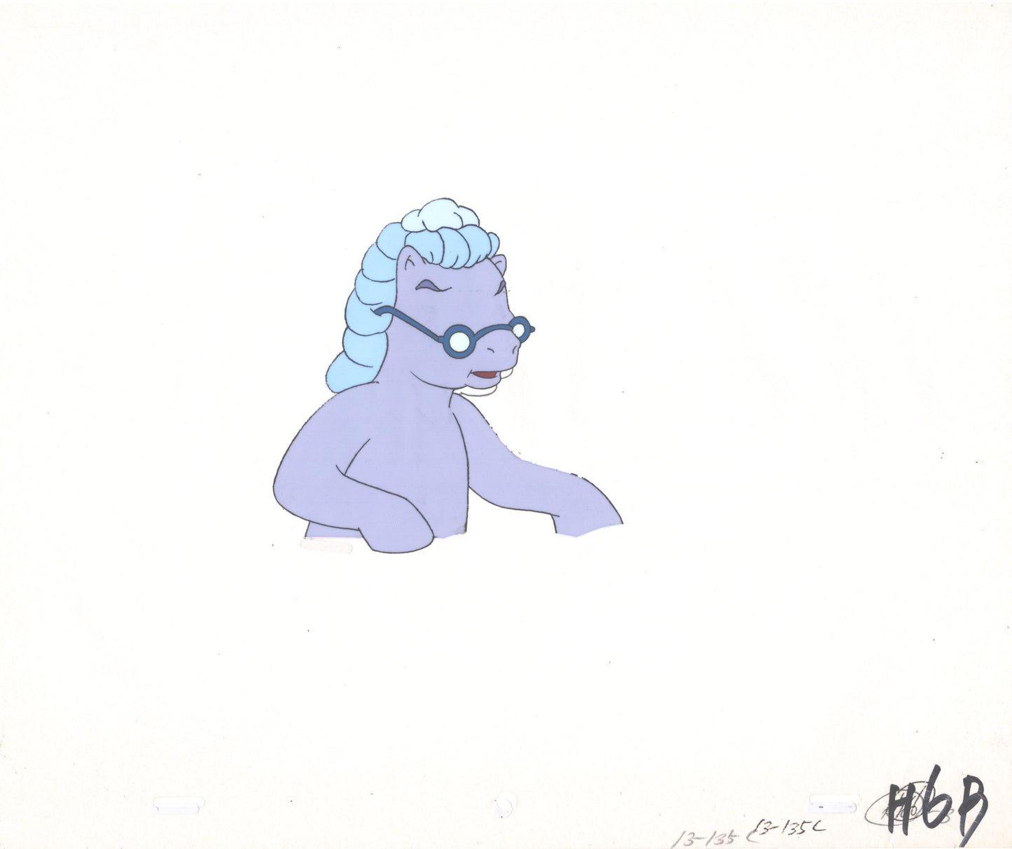 My Little Pony Original Production Animation Cel Hasbro Sunbow 1980s or 90s Used to Make the Cartoon 3-H6B
