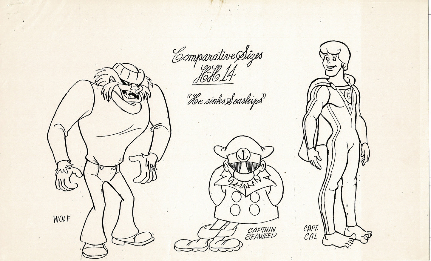 Hero High and More Production Model Sheet Copy Lot 40 pgs 1982 Cartoon Filmation