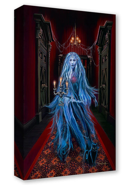 Haunted Mansion Halloween Walt Disney Fine Art Dom Corona Limited Edition of 1500 Treasures on Canvas Print TOC "Dearly Beloved Pets"
