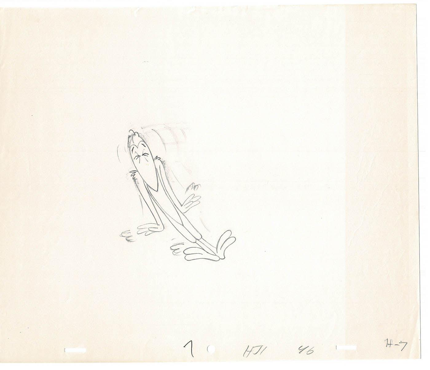 Heckle and Jeckle Lot of 2 Production Animation Cel Drawings Filmation 1979-80 F-35