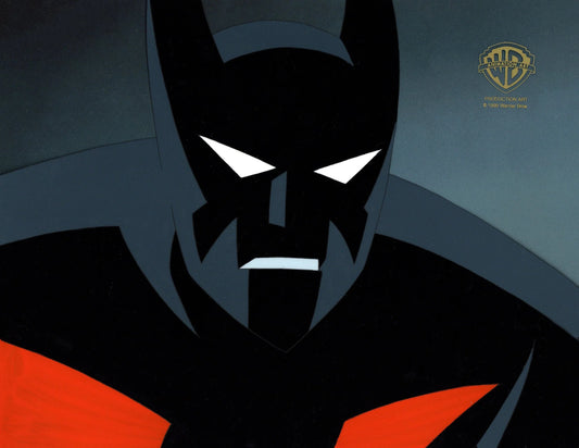 Batman Beyond Original Production Animation Cel Setup Warner Bros DC 1999 Rebirth a
