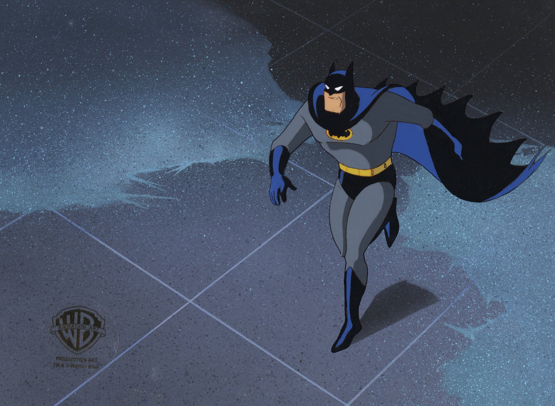 Batman the Animated Series BTAS Key Master Setup with Cels and Origina ...