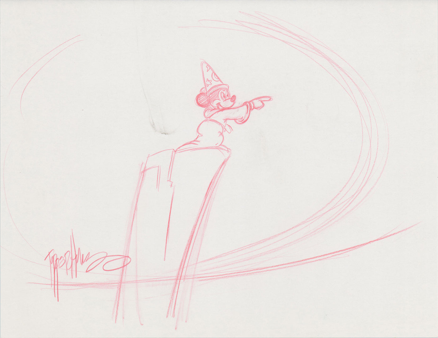 Disneyland Attraction California Adventure Plan Drawing Imagineer Original 1996 B192
