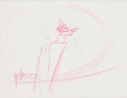 Disneyland Attraction California Adventure Plan Drawing Imagineer Original 1996 B192