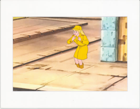 Captain Planet Original Production Animation Cel of Linka from Hanna Barbera 1990-95 8-304