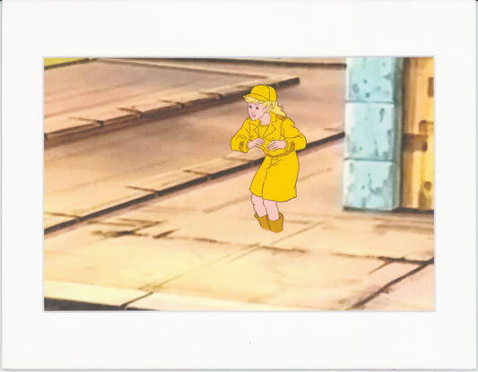 Captain Planet Original Production Animation Cel of Linka from Hanna Barbera 1990-95 8-308