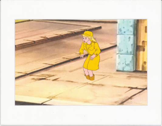 Captain Planet Original Production Animation Cel of Linka from Hanna Barbera 1990-95 8-310