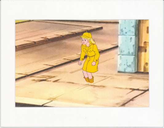 Captain Planet Original Production Animation Cel of Linka from Hanna Barbera 1990-95 8-312