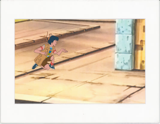 Captain Planet Original Production Animation Cel of Ma-Ti from Hanna Barbera 1990-95 8-333