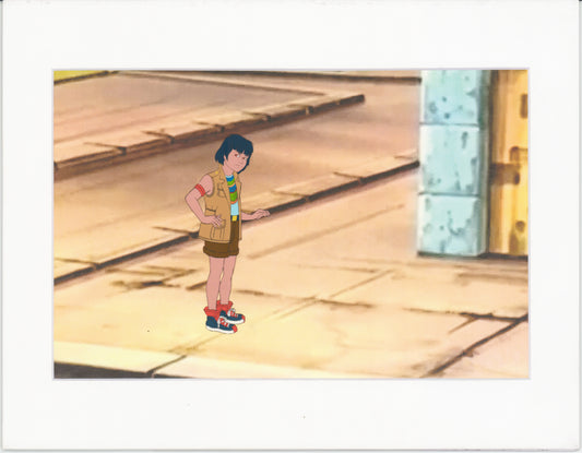 Captain Planet Original Production Animation Cel of Ma-Ti from Hanna Barbera 1990-95 8-340