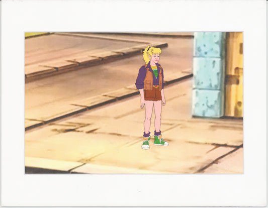 Captain Planet Original Production Animation Cel of Linka from Hanna Barbera 1990-95 8-352